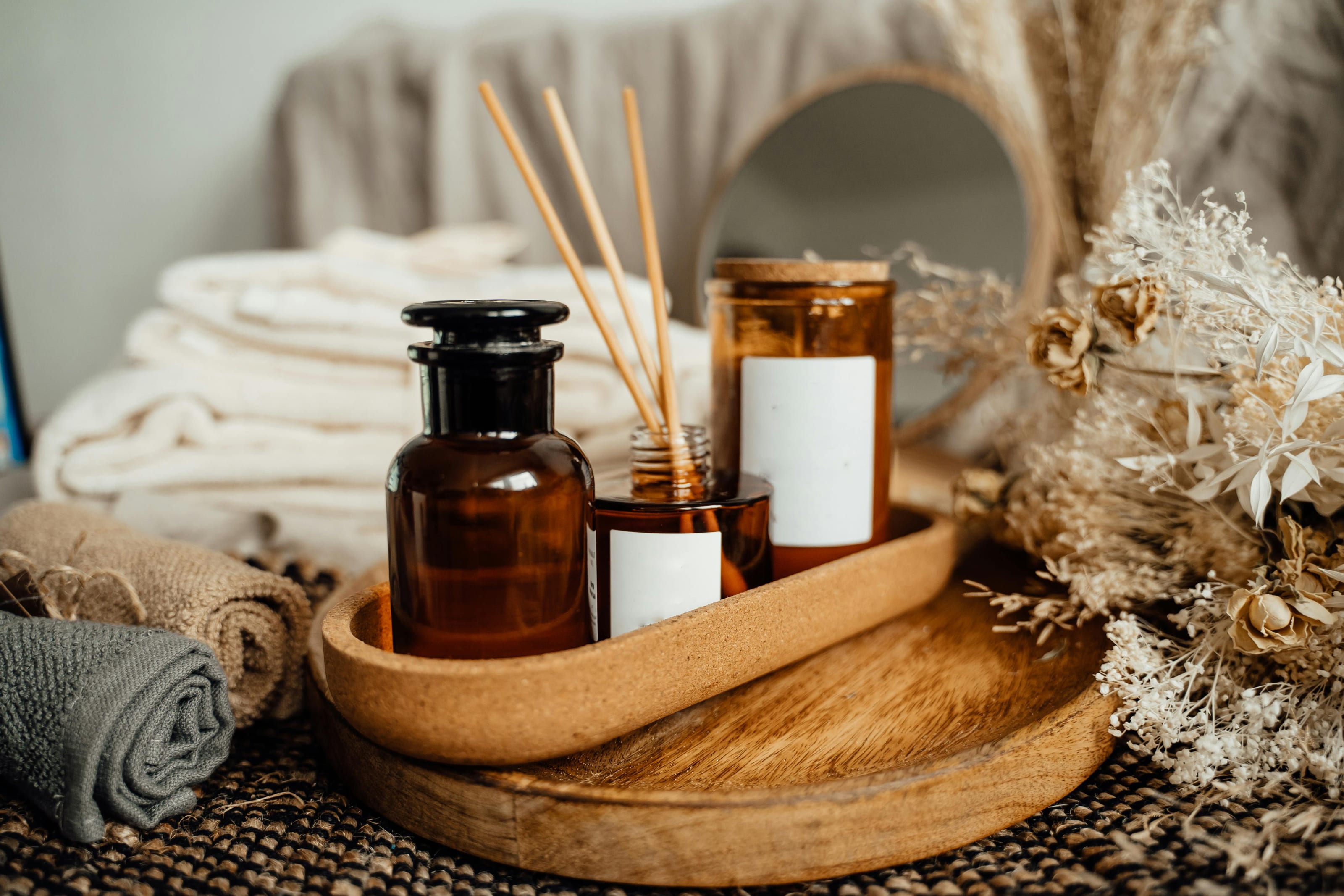 Oils and dried botanicals